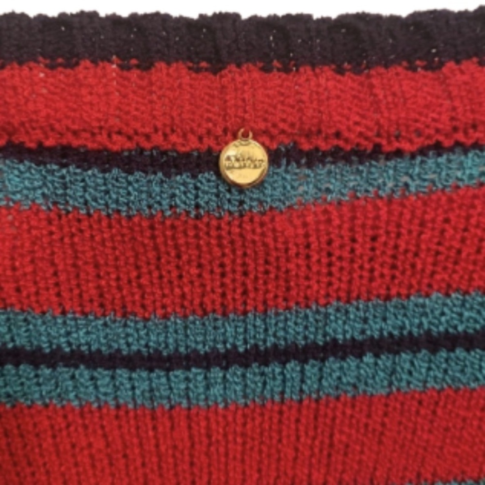 Like new! Anthropologie Harlyn striped sweater with ruffle sleeve detail! Sz XS - Picture 8 of 9
